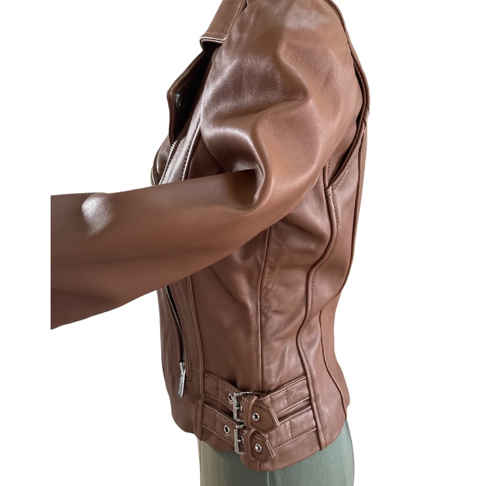 Motorcycle Leather Jacket - Picture 4 of 5